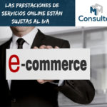 IVA prestaciones servicios online