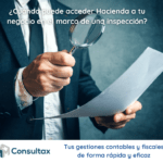 Inspecciones presenciales de Hacienda a empresas