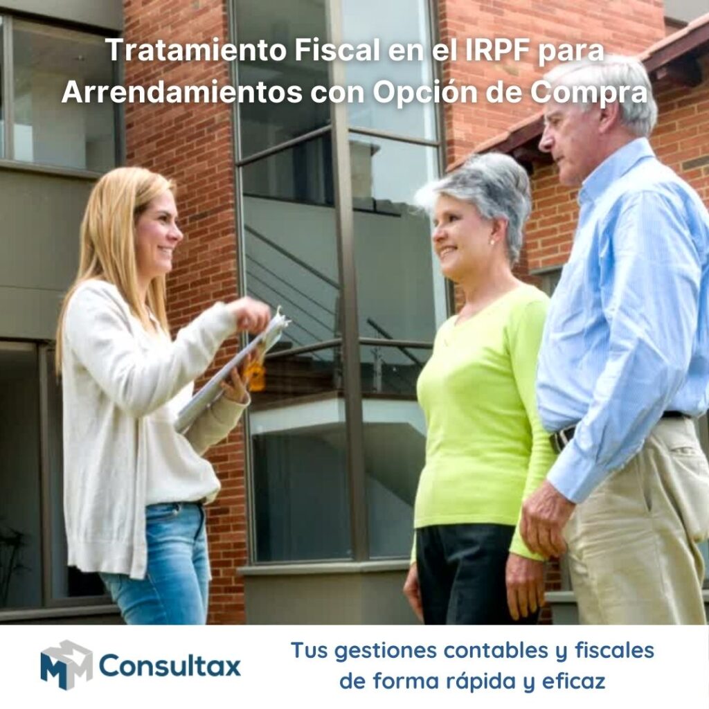 uía esencial sobre el Tratamiento Fiscal en el IRPF para Arrendamientos con Opción de Compra