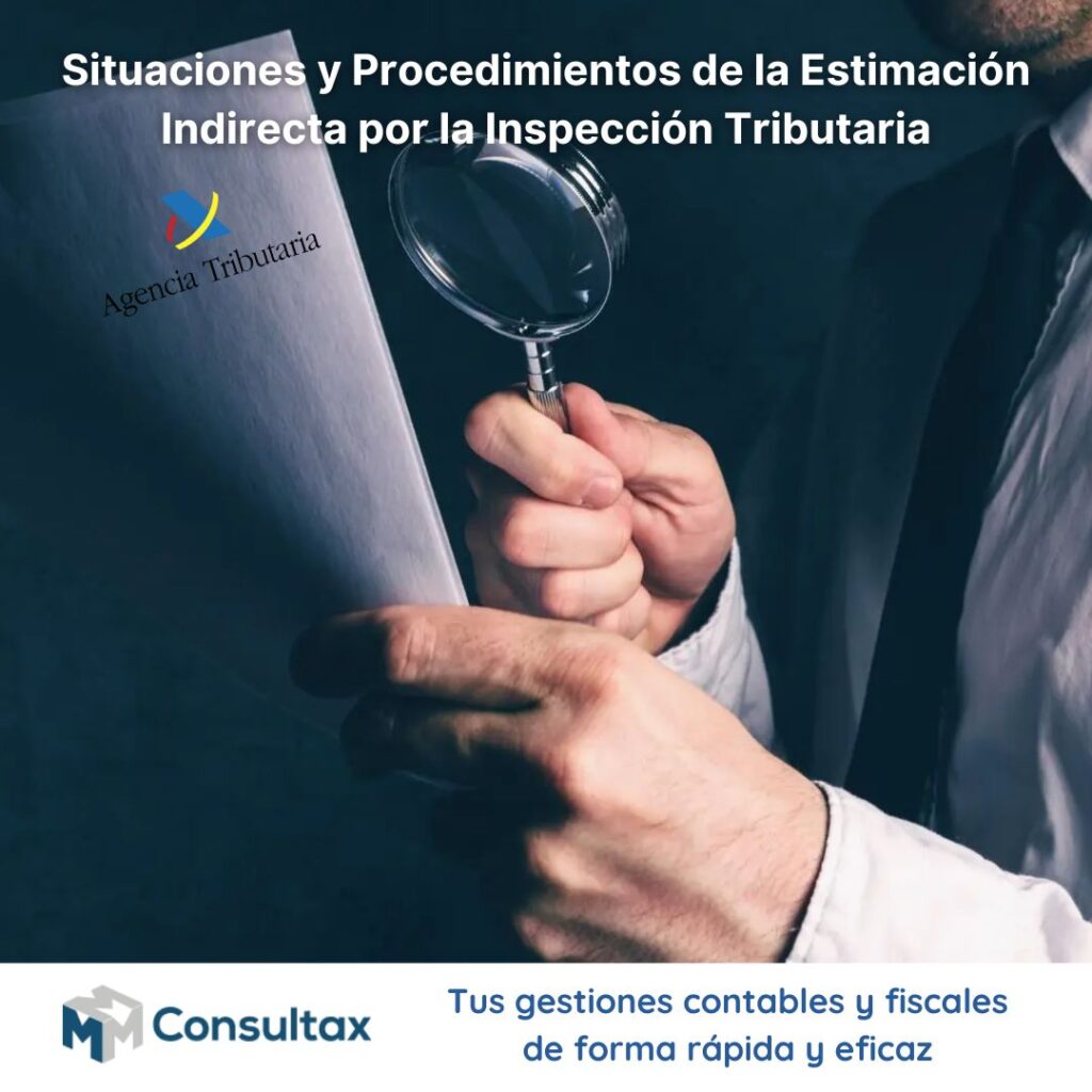 Situaciones y Procedimientos de la Estimación Indirecta por la Inspección Tributaria