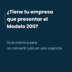 El Modelo 200 no se prepara en julio. En julio solo debería presentarse.